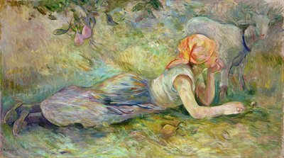 Rastende Schäferin, 1891 von Berthe Morisot